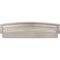 Jeffrey Alexander 128 mm Center Satin Nickel Square-to-Center Square Renzo Cabinet Cup Pull 141-128SN - alternate 3